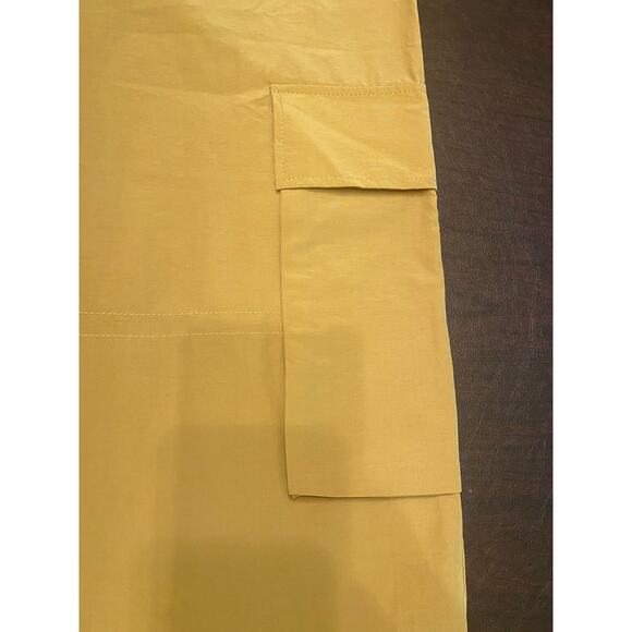 Anthropologie Pilcro Pull-On Cargo Pants Bronze M NWT Gorpcore - Picture 6 of 11